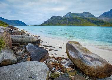 Fjord In Rainy Weather Roc
