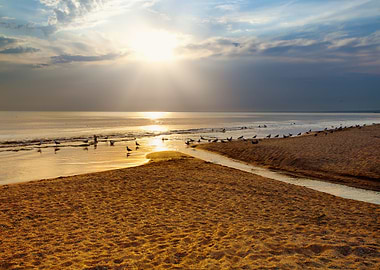 Sunrise Over Beautiful Bea