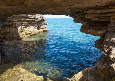 Bermuda Cave Formation