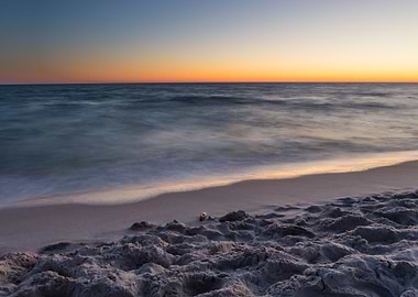 Beautiful Sunset Over Balt