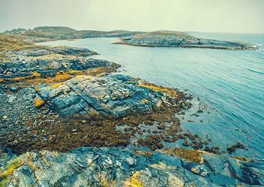 Rocky Beach Atlantic Shore