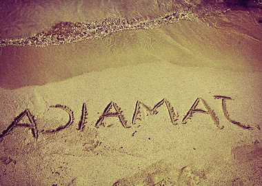 Retro Inscription Jamaica