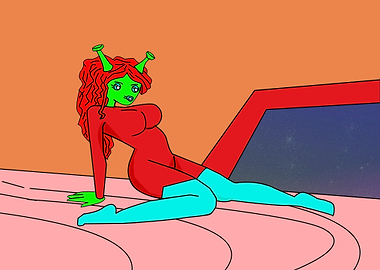 alien girl