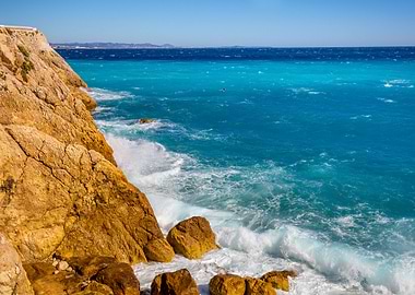 Rocky Seashore Cote DAzur