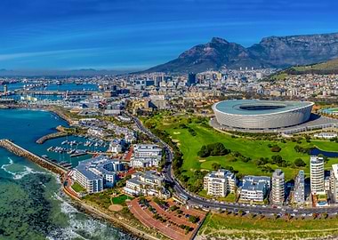 Cape Town Aerial View