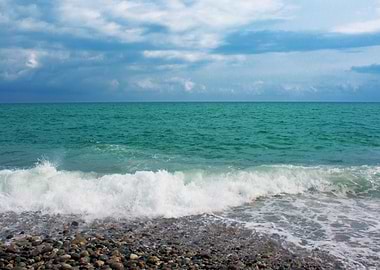 Deserted Beach In Batumi G