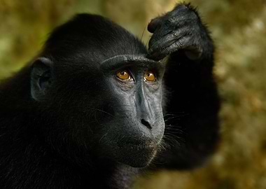Celebes Crested Macaque Ma