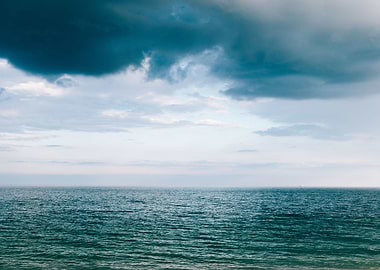 Sea And Storm Clouds