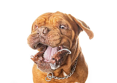Dogue de Bordeaux funny