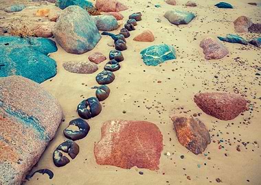 Sea Shore Beach With Sand