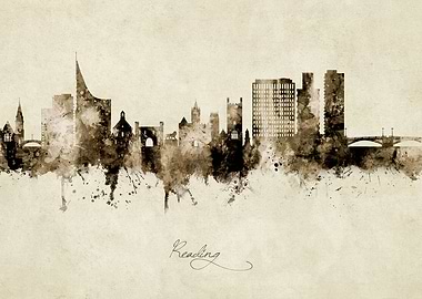 Reading England Skyline