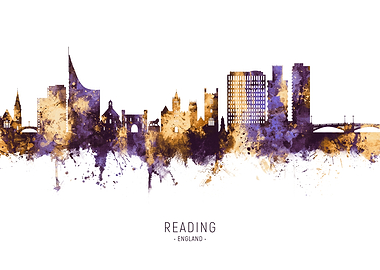 Reading England Skyline