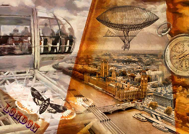 London Eye and Big Ben