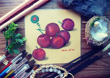 colored paper illustration