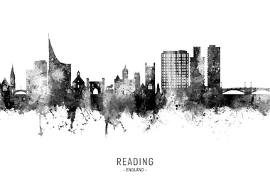 Reading England Skyline