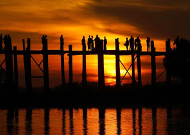 U Bein Bridge Myanmar