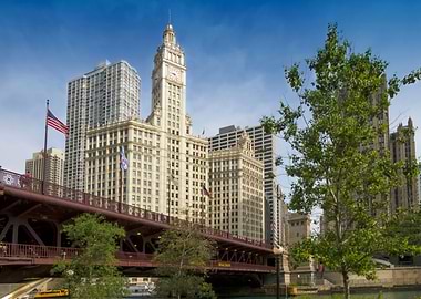 CHICAGO DuSable Bridge