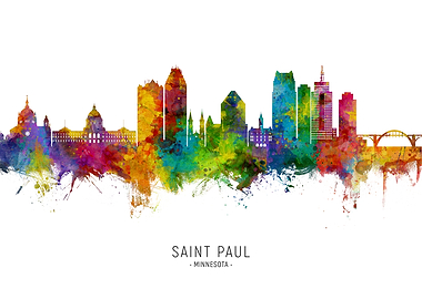 Saint Paul Skyline