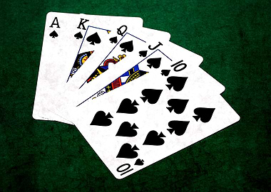 Poker Royal Flush Spades