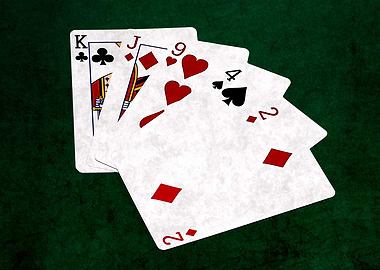 Poker Hand High Card 3