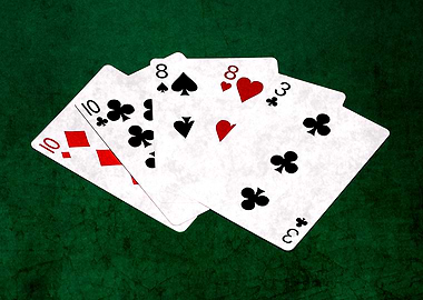 Poker Hand Two Pair 1