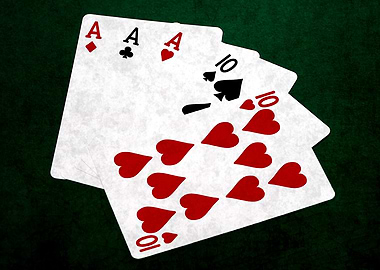 Poker Hand Full House 2