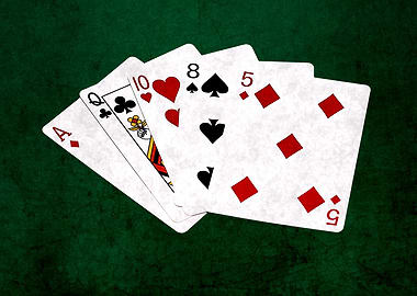 Poker Hand High Card 2