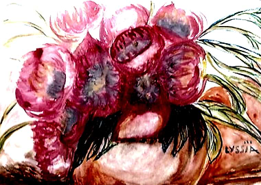 coquelicot en vase 2