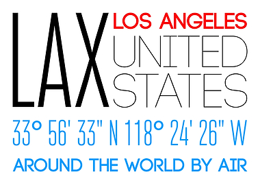 Los Angeles USA By Air