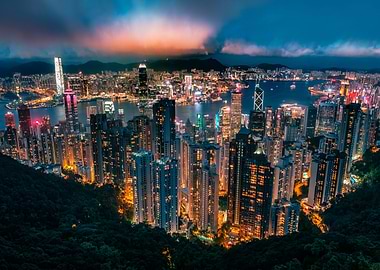 Hong Kong at Night
