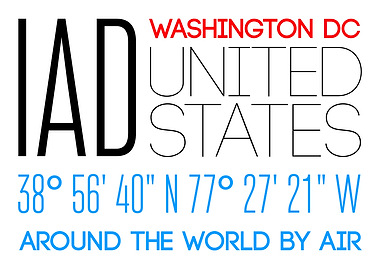 Washington DC USA By Air