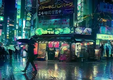 Rainy Night In Tokyo