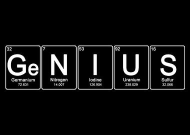 Genius Chemical Elements