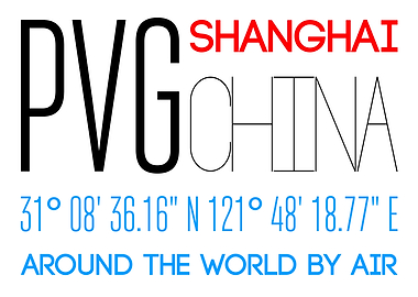 Shanghai China By Air