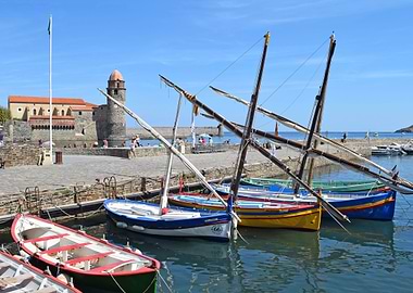 Collioure harbour