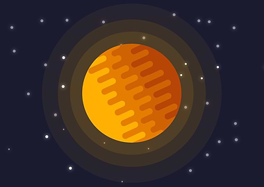 Sun flat design