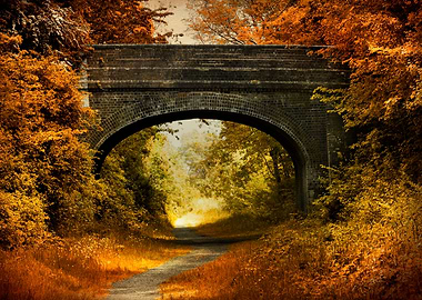 Path under a Bridge