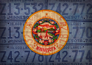 Minnesota State Flag Art
