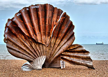 Aldeburgh Scallop Shell