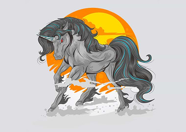 Riding Into The Sunset