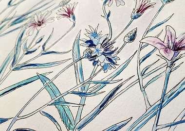 Vintage Botanical Floral