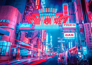 Neon Dotonbori St