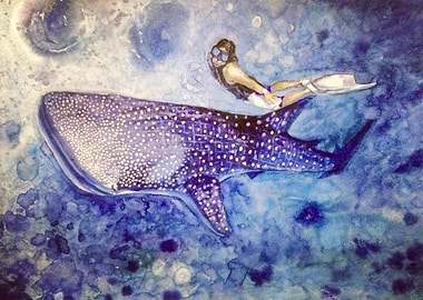 In the depth of the ocean