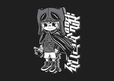 CHARACTER GRAFFITI ICHIKO