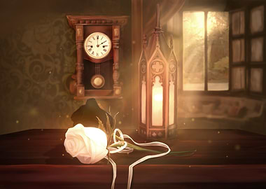 Black and White Roses