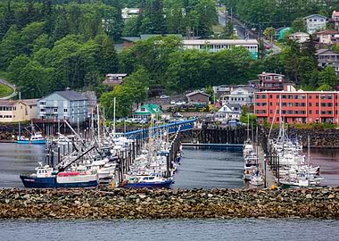 Harbor in Ketchikan