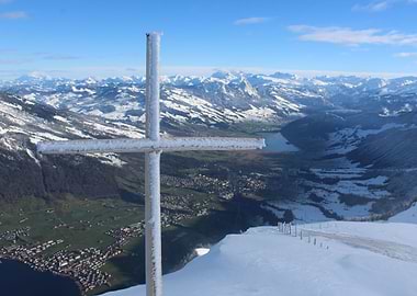 Mt Rigi Cross