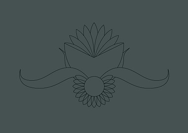 Beautiful black drawing