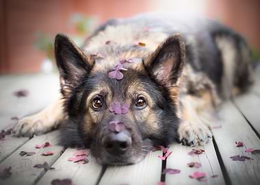 German shepherd dog
