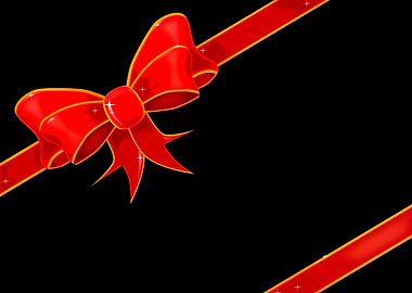 Red Parcel Bow